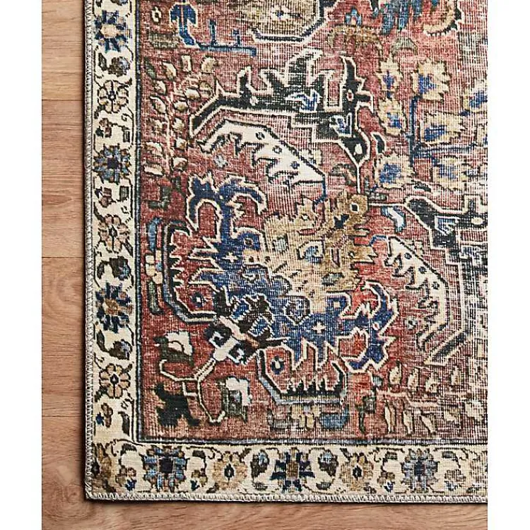 Kirklands Home Chris Loves Julia x Loloi Jules Merlot Rug, 5x7 Sale