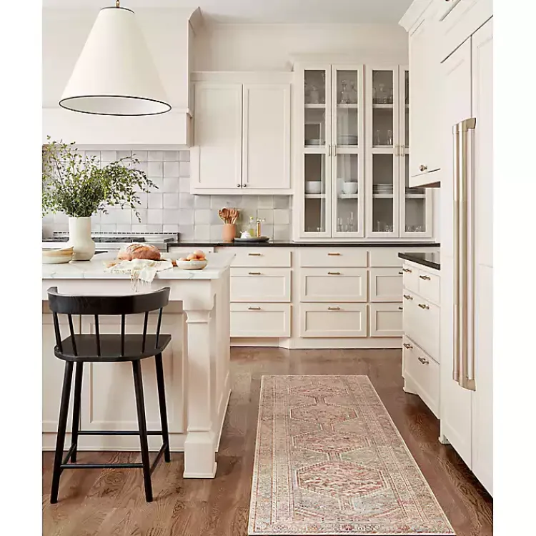 Kirklands Home Chris Loves Julia x Loloi Jules Orange Runner, 2x3 Clearance