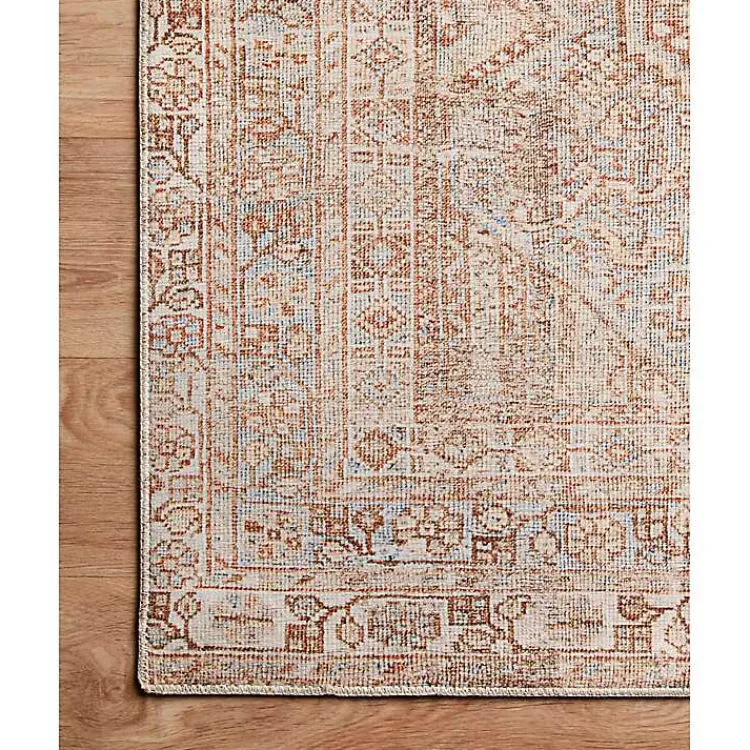 Kirklands Home Chris Loves Julia x Loloi Jules Orange Runner, 2x3 Clearance