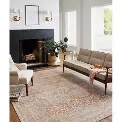 Kirklands Home Chris Loves Julia x Loloi Jules Orange Rug, 2x9 Discount
