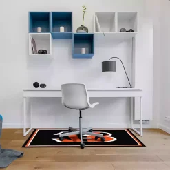 Kirklands Home Cincinnati Bengals Area Rug, 3x4 Black Outlet