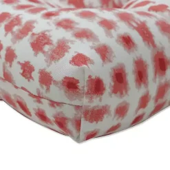 Kirklands Home Coral Dotted 2-pc. Outdoor Chair Cushion Set Hot
