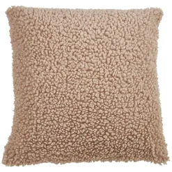 Pillows>Kirklands Home Coral Sherpa Pillow Pink