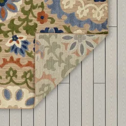 Kirklands Home Coraline Outdoor Area Rug,7x10 Multi Sale