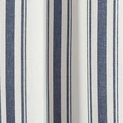 Kirklands Home Cotton Candy Farmhouse Curtain Panel Set, 95 in. Blue Online
