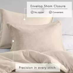 Kirklands Home Cream Chambray 3-pc. King Comforter Set Ivory Discount