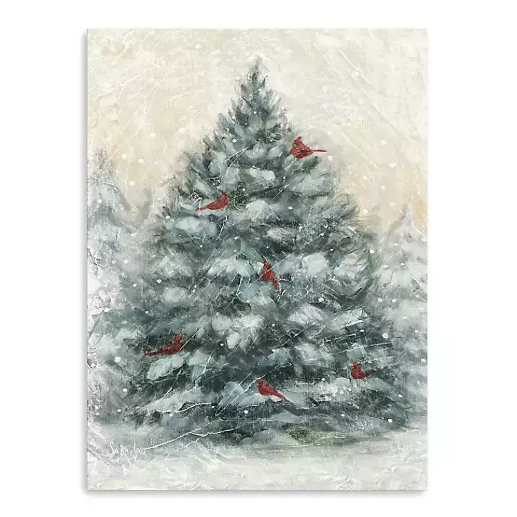 Christmas Art & Wall Decor>Kirklands Home Decorated by Nature Canvas Art Print