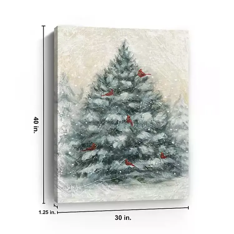 Christmas Art & Wall Decor>Kirklands Home Decorated by Nature Canvas Art Print