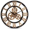 Kirklands Home Distressed Wood Vintage Wall Clock Discount
