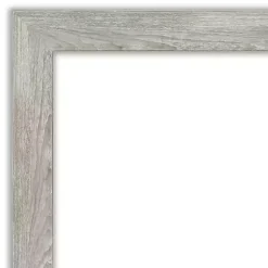 Kirklands Home Dove Gray Washed Wood Framed Mirror Hot