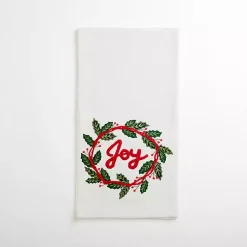 Christmas Dining & Entertaining>Kirklands Home Embroidered Joy Table Runner, 90 in.