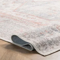 Kirklands Home Etta Distressed Vintage Washable Area Rug, 5x8 Sale