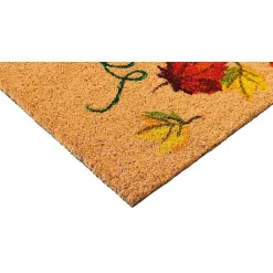 Kirklands Home Fall Pumpkin Coir Doormat