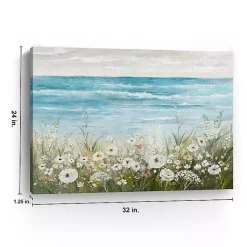 Kirklands Home Floral Coast Canvas Art Print, 32x24 in. Hot