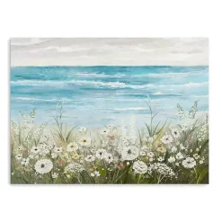 Kirklands Home Floral Coast Canvas Art Print, 40x30 in. Discount