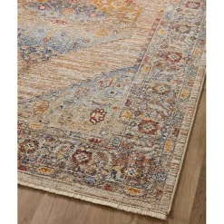 Kirklands Home Florence Sunset Medallion Area Rug, 6x9 Sale