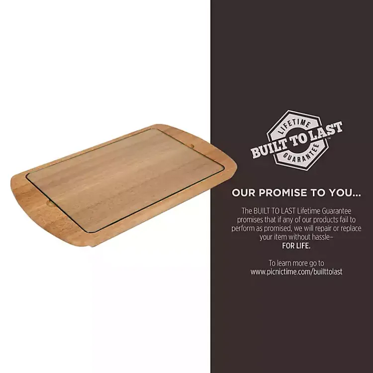 Kirklands Home Florida Gators Wood and Glass Serving Board Hot