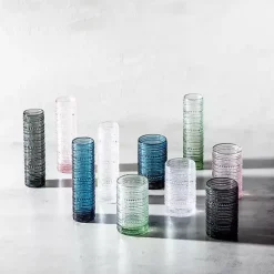 Kirklands Home Fortessa Sage Jupiter Short Glasses, Set of 6 Green Clearance