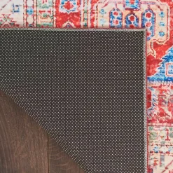 Kirklands Home Fulton Traditional Area Rug, 5x7 Red Online