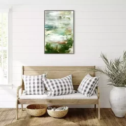 Kirklands Home Garden Dreams Framed Canvas Art Print