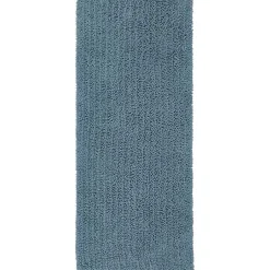 Kirklands Home Glacier Lofty Pile Chenille Bath Mat, 60 in. Blue Hot