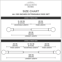 Kirklands Home Gold Open Sphere Curtain Rod, 120 in. Best