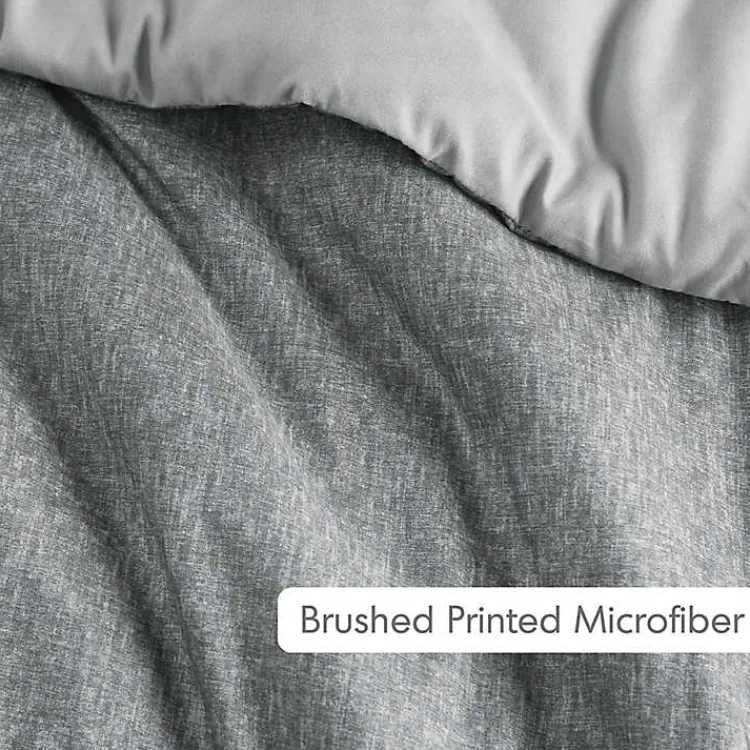 Kirklands Home Chambray 3-pc. Full/Queen Comforter Set Gray Online