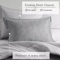 Kirklands Home Chambray 2-pc. Twin/Twin XL Comforter Set Gray Discount