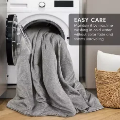 Kirklands Home Chambray 2-pc. Twin/Twin XL Comforter Set Gray Discount