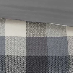 Kirklands Home Gray Check California King 7-pc. Comforter Set Best