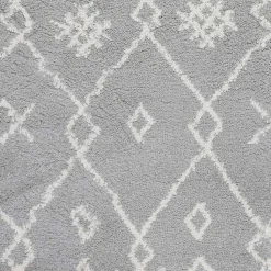Kirklands Home Geometric Area Rug, 5x8 Gray Online