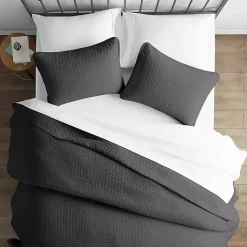 Kirklands Home Herring Quilted 3-pc. Twin Coverlet Set Gray Online