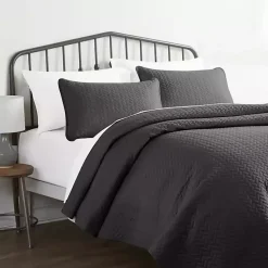 Kirklands Home Herring Quilted 3-pc. Twin Coverlet Set Gray Online