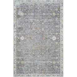 Kirklands Home Gray Ivory Area Rug, 5x8 Sale