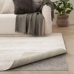 Kirklands Home Reversible Non-Slip Rug Pad, 3x4 Gray New