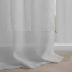 Kirklands Home Rosette Tab Top Curtain Panel, 95 in. Gray Sale
