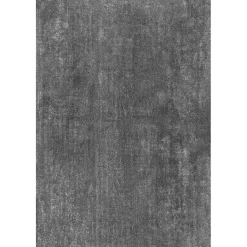Kirklands Home Shag Washable Area Rug, 6x9 Gray Outlet