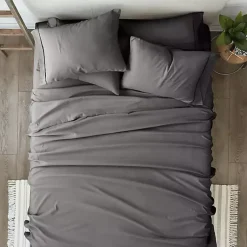 Kirklands Home Ultra Soft 4-pc. Twin XL Sheet Set Gray Discount