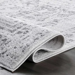 Kirklands Home Gray Vintage Distressed Area Rug, 12x18 Discount