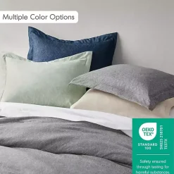 Kirklands Home Chambray 3-pc. Full/Queen Comforter Set Green Clearance