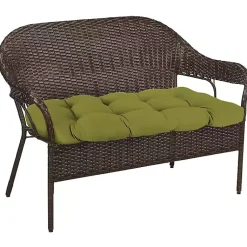 Kirklands Home French Edge 3-pc. Outdoor Wicker Cushion Set Green Outlet