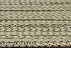 Kirklands Home Woven Lines Indoor/Outdoor Accent Rug, 2x3 Green New