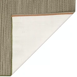 Kirklands Home Woven Lines Indoor/Outdoor Runner, 1x4 Green Outlet