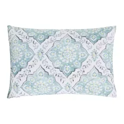 Kirklands Home Harlen Mosaic 3-pc. King Quilt Set Blue Discount
