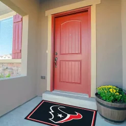 Kirklands Home Houston Texans Area Rug, 3x4 Black New