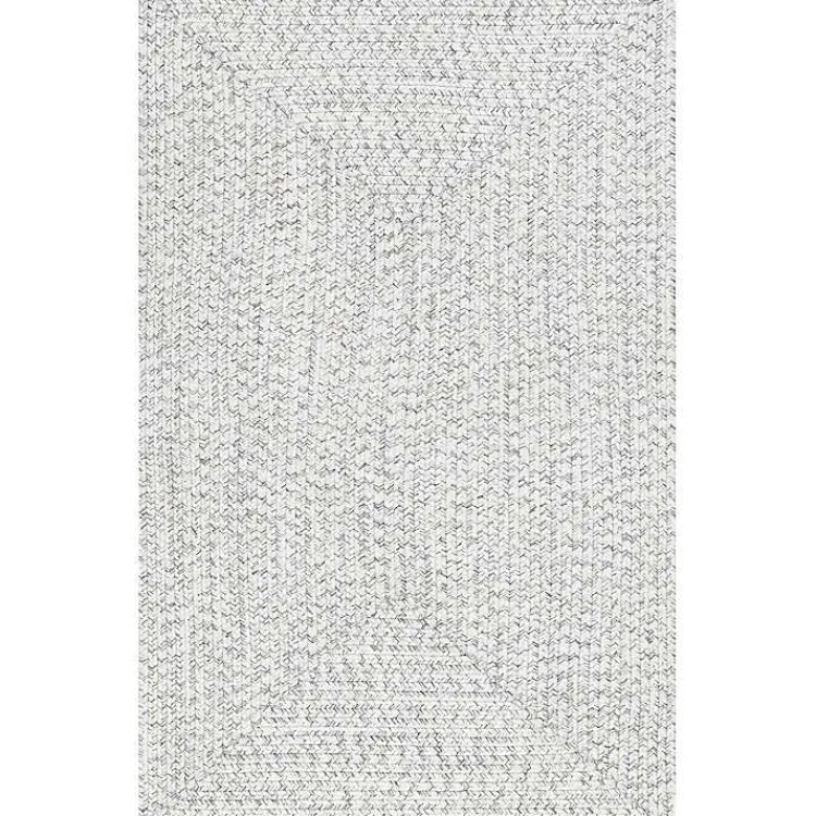 Kirklands Home Ivory Braided Lefebvre Area Rug, 12x18