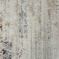 Kirklands Home Distressed Medallion Washable Area Rug, 5x7 Ivory Best