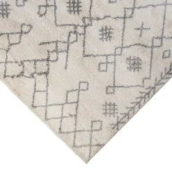 Kirklands Home Geometric Area Rug, 5x8 Ivory Sale