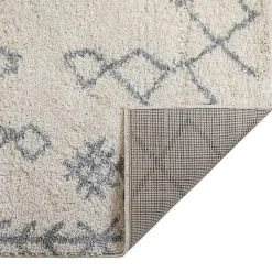 Kirklands Home Geometric Area Rug, 8x10 Ivory Best