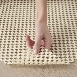 Kirklands Home Gridlock Non-Slip Rug Pad, 3x4 Ivory New